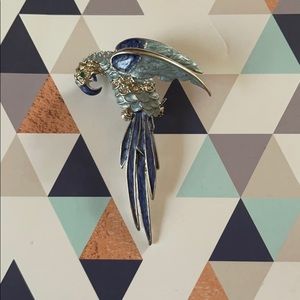 Parrot Brooch